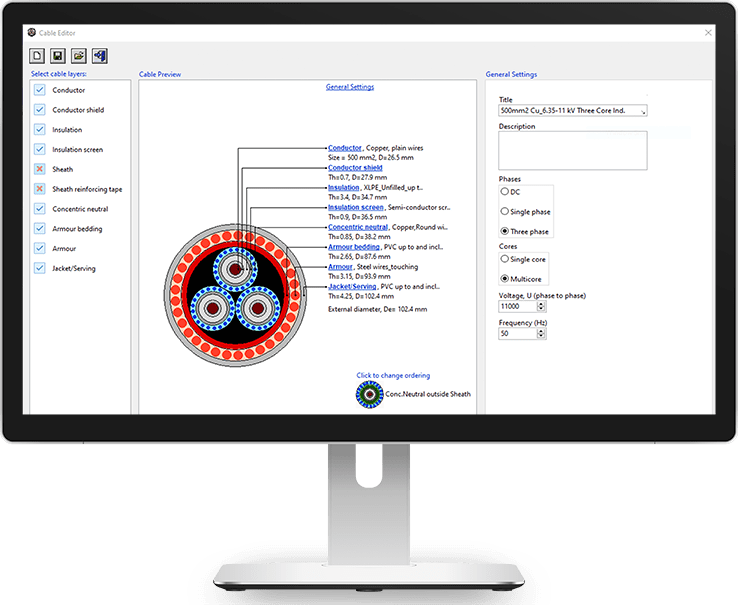 screenshot of Cable High Voltage